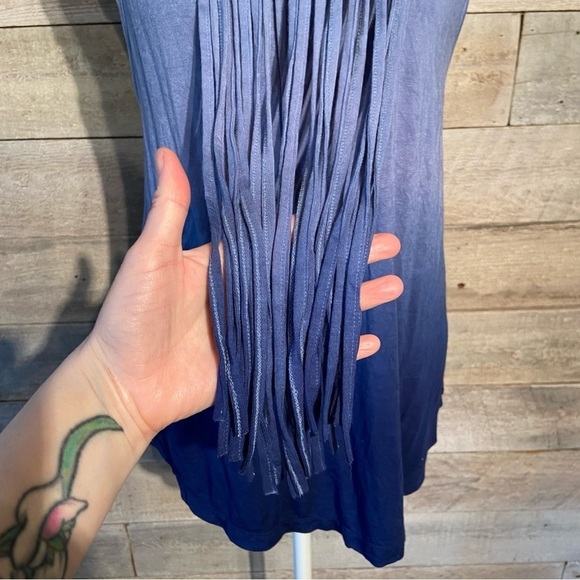 BNWOT American Eagle Outfitters blue ombré soft & sexy‎ tank top in  size small - Picture 3 of 10